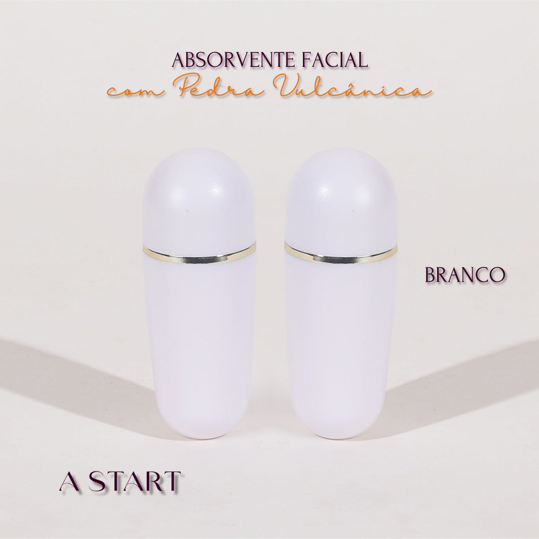 Rolo One© - Absorvente Facial com Pedra Vulcânica