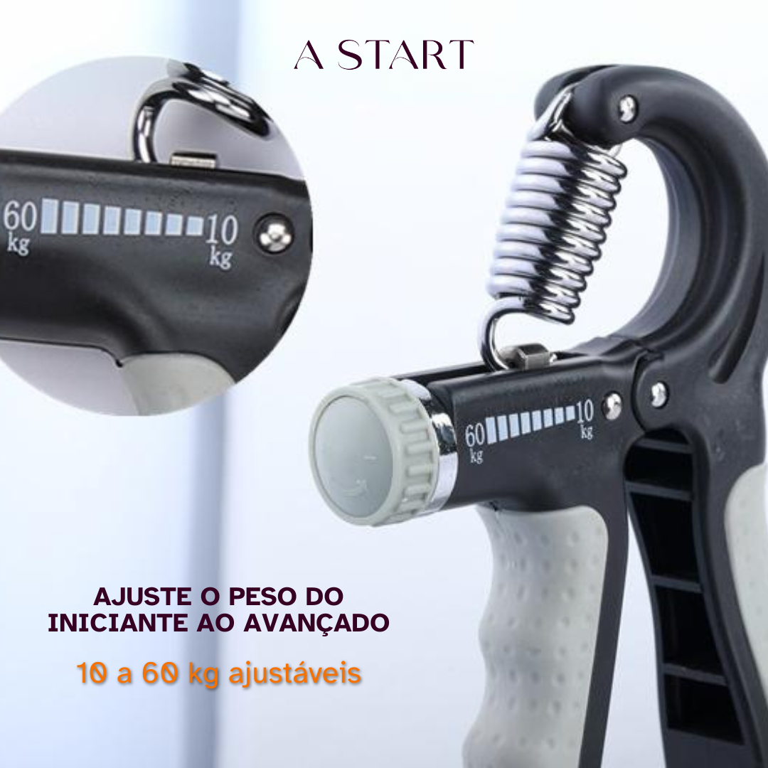 Flexor Force™ - Exercitador de Antebraços com Regulagem 10 a 60kg