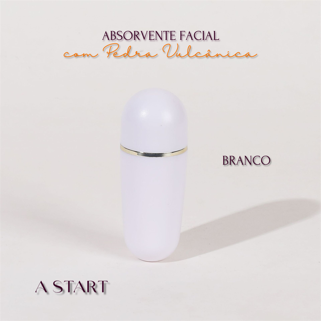 Rolo One© - Absorvente Facial com Pedra Vulcânica